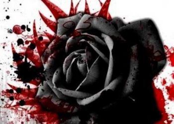 Bông hoa trên tay thần Ellacos cũng chuyển sang một màu đen